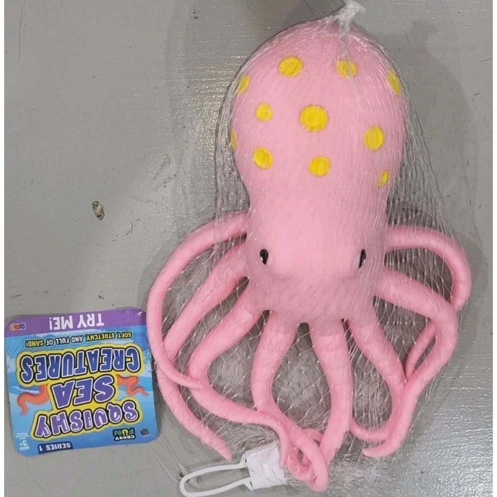 NEW VIRAL SQUISHY Sea Creatures Crazy Fun Series 1 Five Below Summer Octopus
